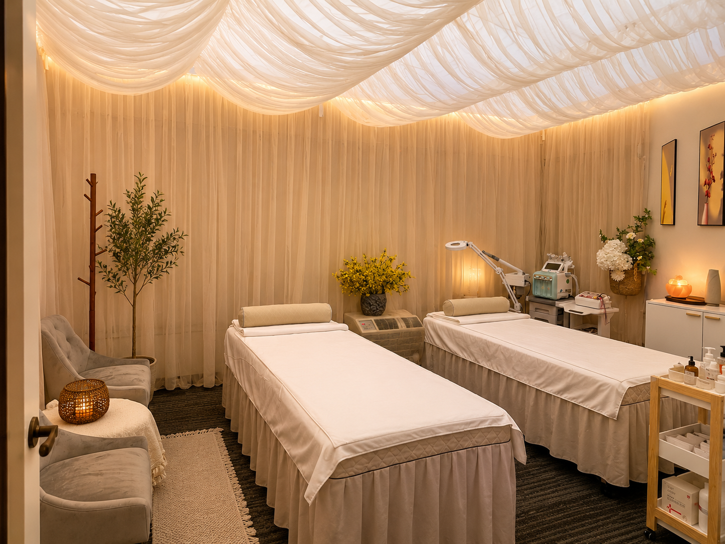 Private treatment room