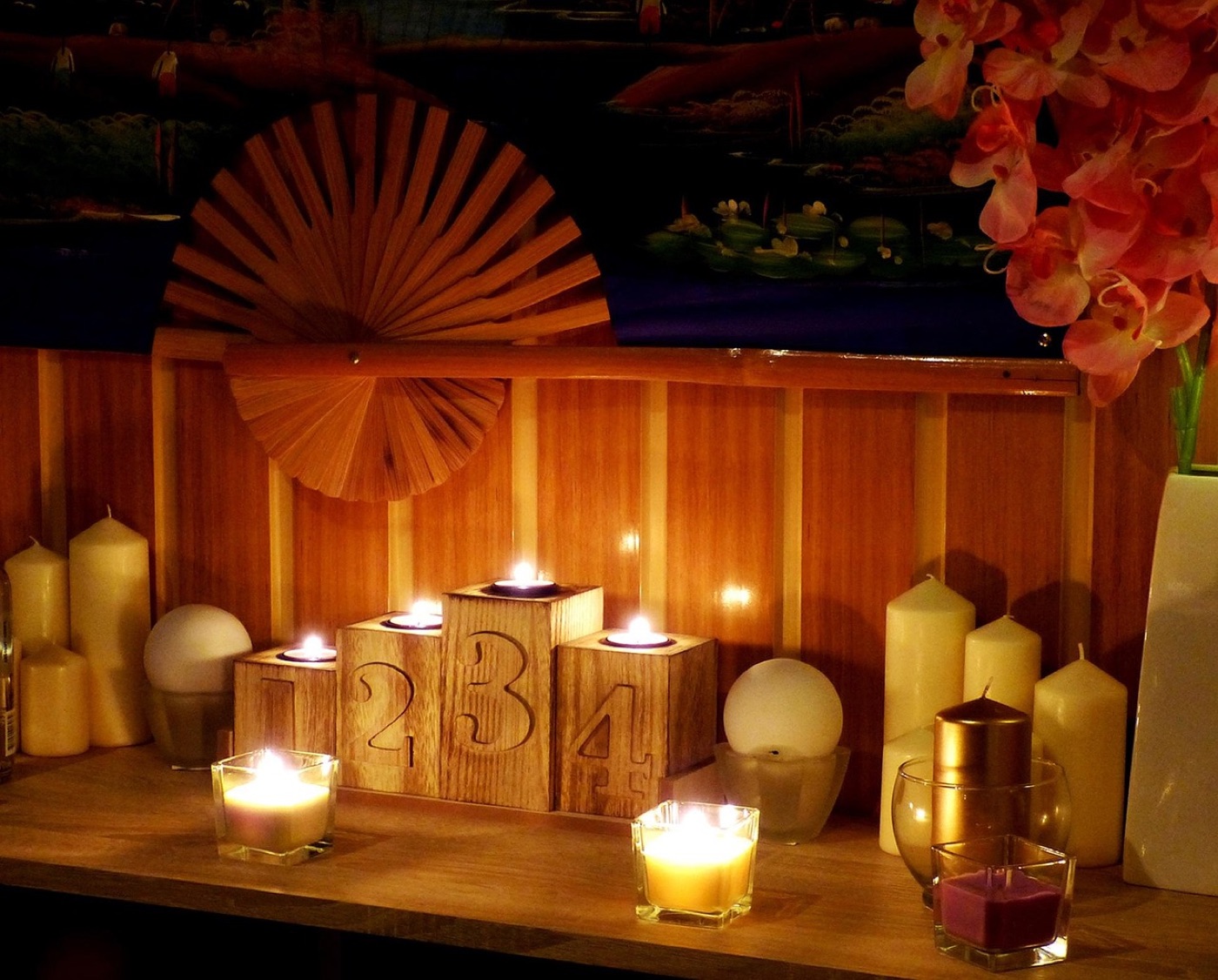 Core Head Spa candlelit relaxation atmosphere